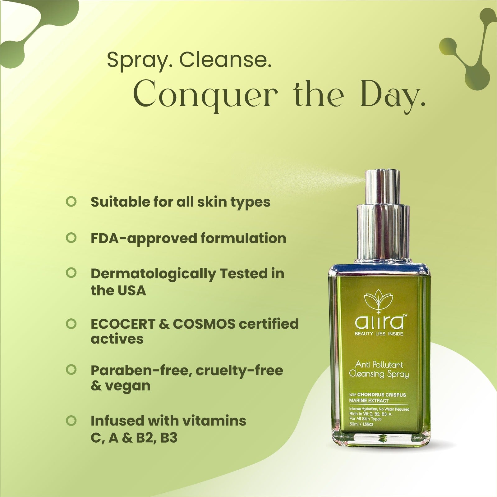 Anti-Pollutant Cleansing Spray