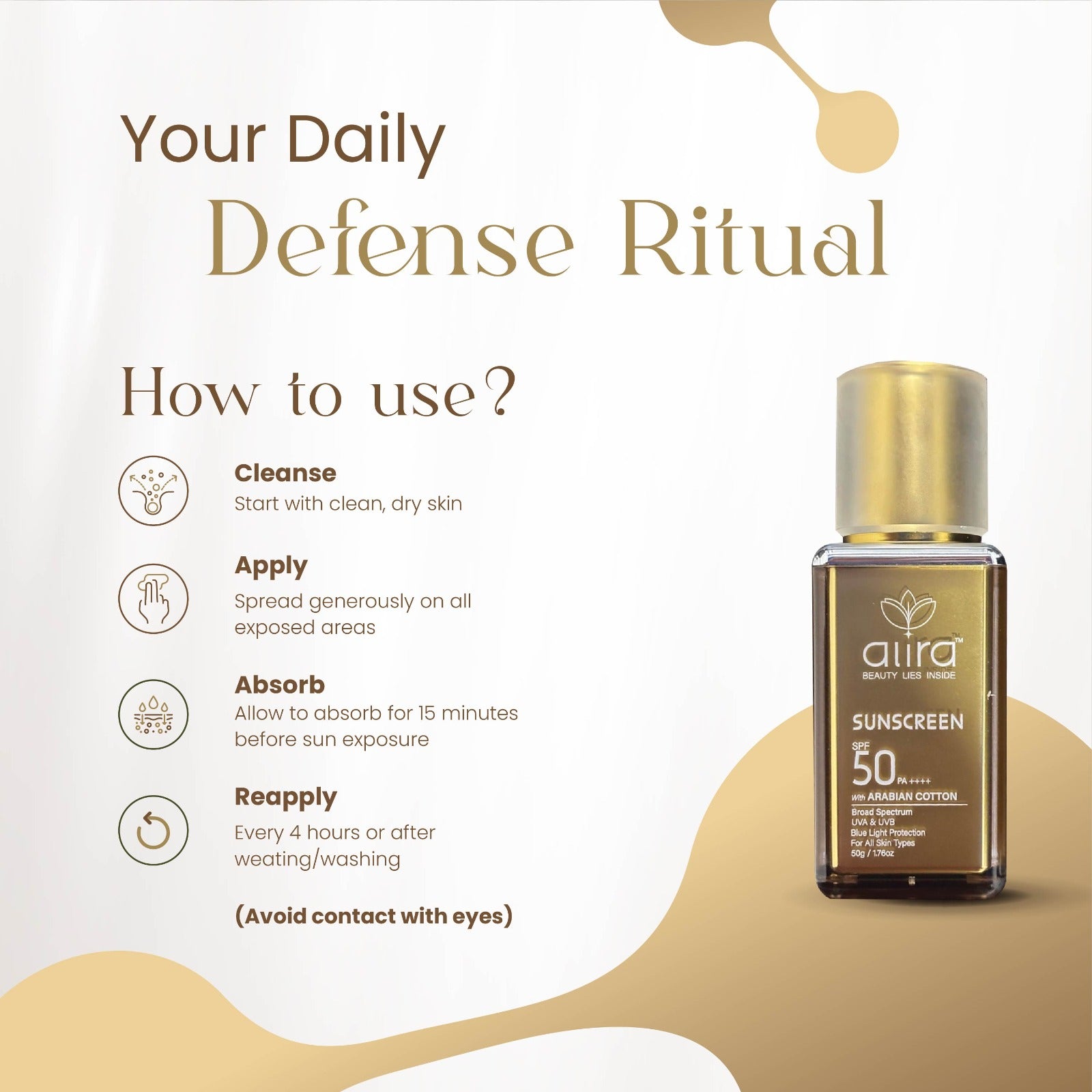 Sunscreen SPF 50 PA++++